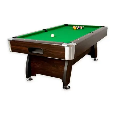 GamesPlanet® 1314 Kulečníkový stůl pool billiard kulečník s vybavením, 7 ft