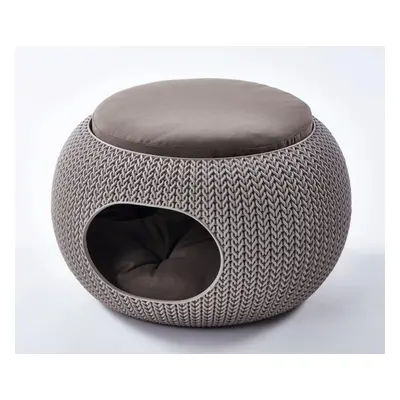 Curver Pelech pro kočky Knit Pet Home, cappuccino