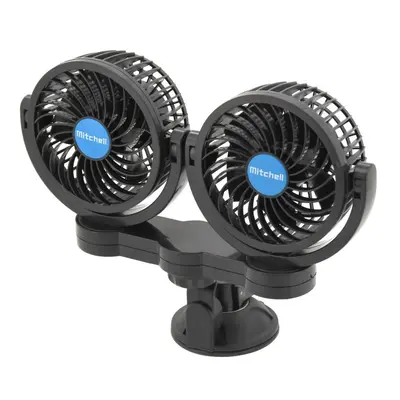 Compass Ventilátor MITCHELL DUO - 12V, na přísavku