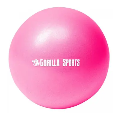 Gorilla Sports mini míč na pilates, 28 cm, růžový