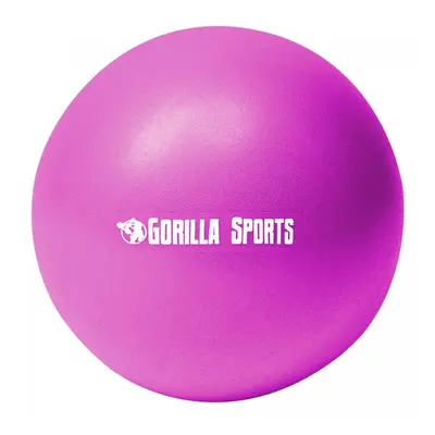 Gorilla Sports mini míč na pilates, 28 cm, fialový