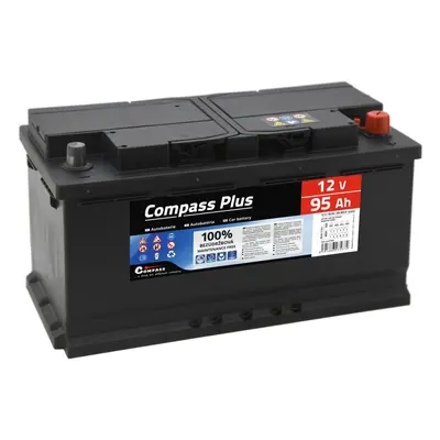 Autobaterie COMPASS PLUS 12V 95Ah 800A