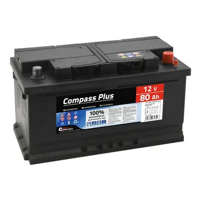 Autobaterie COMPASS PLUS 12V 80Ah 740A