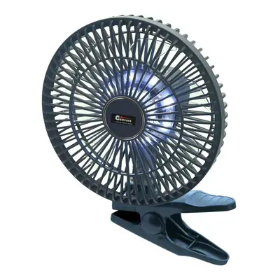 Ventilátor SILENT 210mm AKU nabíjecí 2000mAh s osvětlením klips