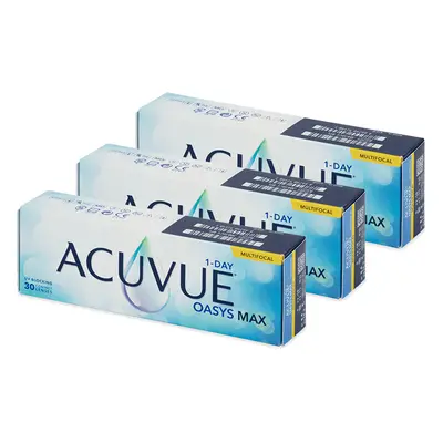 Acuvue Oasys Max 1-Day Multifocal (90 čoček)