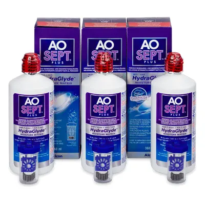 AO SEPT PLUS HydraGlyde 3 x 360 ml