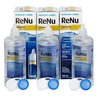 Roztok ReNu Advanced 3x 360 ml