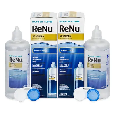 Roztok ReNu Advanced 2x 360 ml