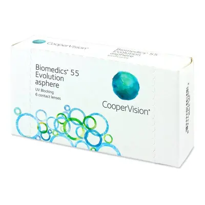 CooperVision Biomedics 55 Evolution (6 čoček)