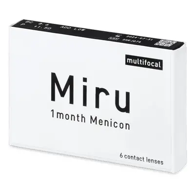 Menicon Miru 1 Month Multifocal (6 čoček)