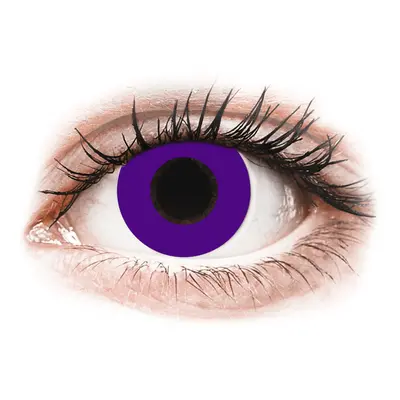 Gelflex CRAZY LENS - Solid Violet - nedioptrické jednodenní (2 čočky)