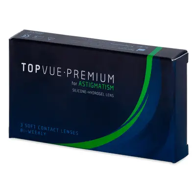 TopVue Premium for Astigmatism (3 čočky)