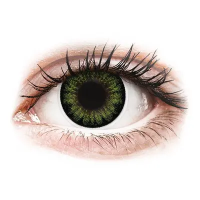 Maxvue Vision ColourVUE BigEyes - nedioptrické (2 čočky) Party Green