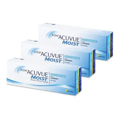 Johnson & Johnson 1 Day Acuvue Moist for Astigmatism (90 čoček)