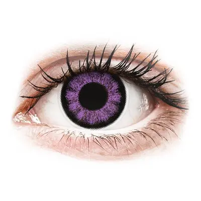 Maxvue Vision ColourVUE BigEyes - nedioptrické (2 čočky) Ultra Violet