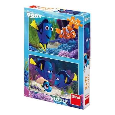 DINO - Walt Disney Dory se našla 2x77 dílků