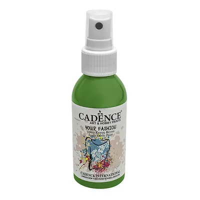 CADENCE - Textilná farba v spreji, zelená, 100ml