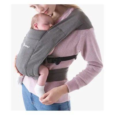 ERGOBABY - Nosítko Embrace - soft knit - Heather grey