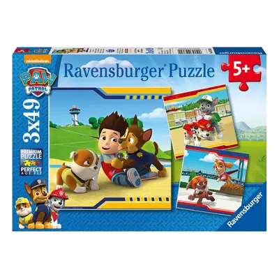 RAVENSBURGER - Tlapkova Patrola 3x49 dílků