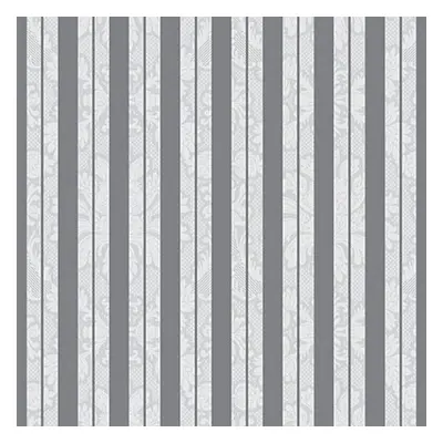 PAW - Ubrousky L 40x40cm Inspiration Stripes silver