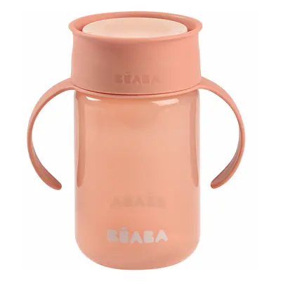 BEABA - Hrnek trénovací 360° Pink 340 ml 12m+