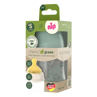 NIP - CHERRY GREEN láhev PP,široká,kaučuk-S,150ml,kluk