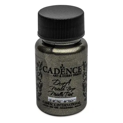 CADENCE - Barva akrylová Cadence D.Metalic, antracit, 50 ml