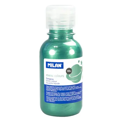 MILAN - Barva temperová 125ml metalická zelená