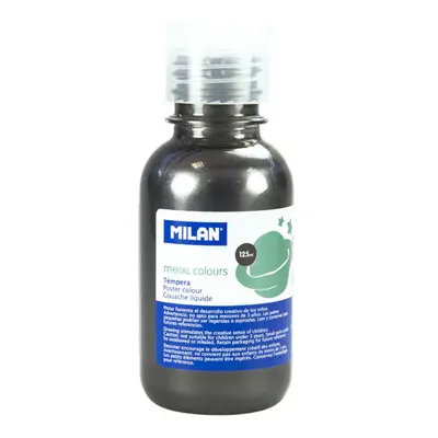 MILAN - Barva temperová 125ml metalická černá