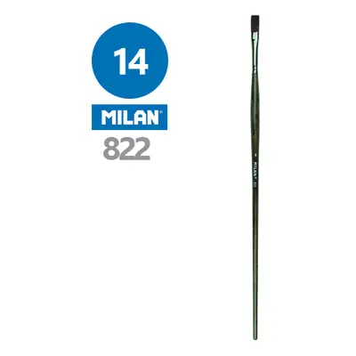 MILAN - Štětec plochý č. 14 - 822 s ergonomickou rukojetí