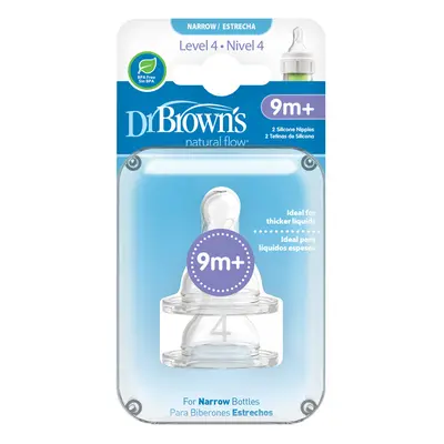 DR.BROWNS - Dudlíky Level-4, 2ks -BPA FREE (D313) - pro kojence od 9 měsíců