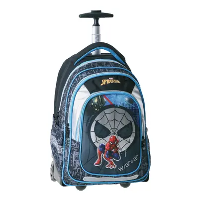 JUNIOR-ST - Školní batoh na kolečkách Trolley Spider-Man, W/G