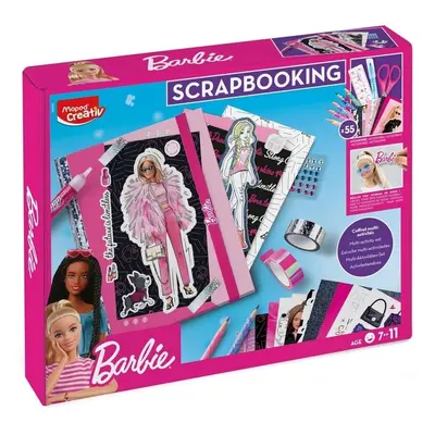 Maped - Kreativní sada Barbie Scrapbook