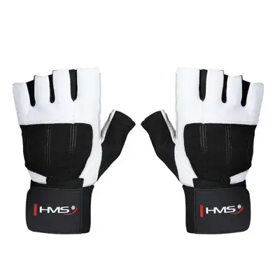 HMS - Fitness rukavice RST04 bílé, S