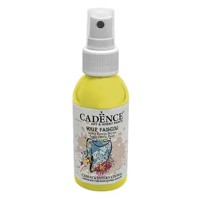 CADENCE - Textilná farba,sprej,25ml,žltá