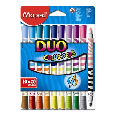 MAPED - Fixy - COLOR PEPS DUO - sada 10 ks