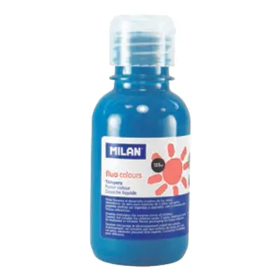 MILAN - Barva temperová 125ml Fluo - modrá