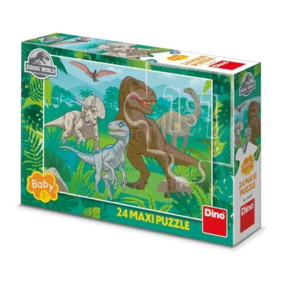 DINO - Jurský Svět 24 Maxi Puzzle