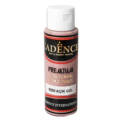 CADENCE - Akrylová barva CADENCE Premium, starorůžová, 70 ml