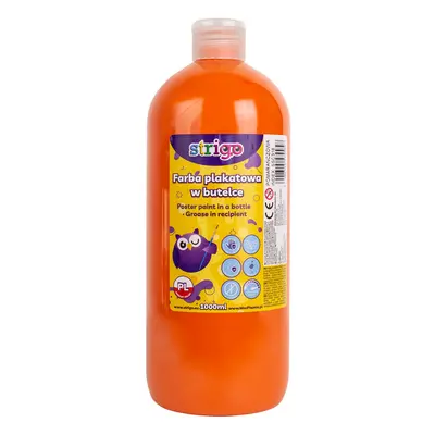 STRIGO - temperová barva 1000ml oranžová