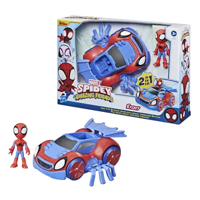 HASBRO - Spidey Amazing Friends Figurka S Vozidlem