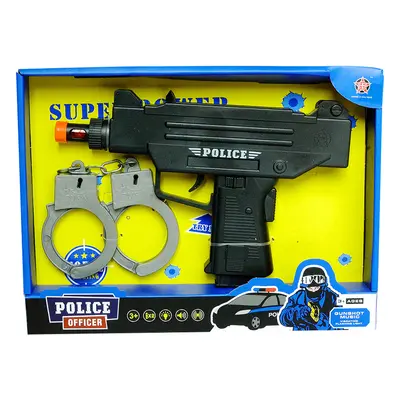 MAC TOYS - Policejní pistole s pouty