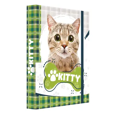 JUNIOR - Box na zošity A4 Jumbo Kitty