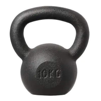 HMS - Litinový kettlebell KZG10 10 kg, černý