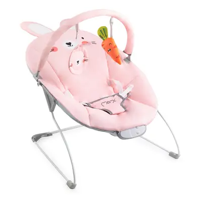 MoMi - Vibrující lehátko s melodiemi GLOSSY bunny bouncer