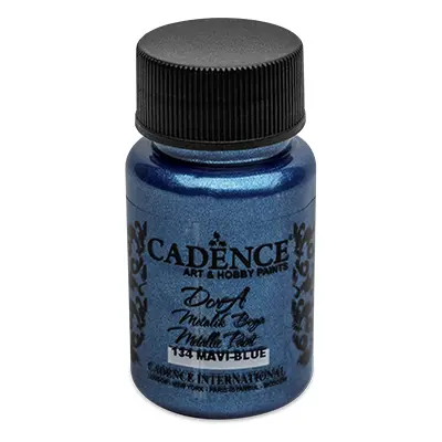 CADENCE - Barva akrylová Cadence D.Metalic, modrá, 50 ml