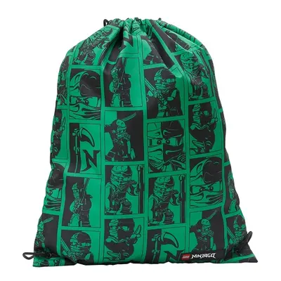 LEGO BAGS - Ninjago Green - pytlík na přezůvky