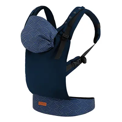 MoMi - COLLET dětský ergonomický nosič navy blue