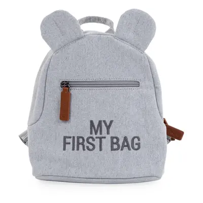 CHILDHOME - Dětský batoh My First Bag Canvas Grey