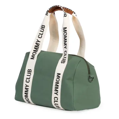 CHILDHOME - Přebalovací taška Mommy Club Signature Canvas Green